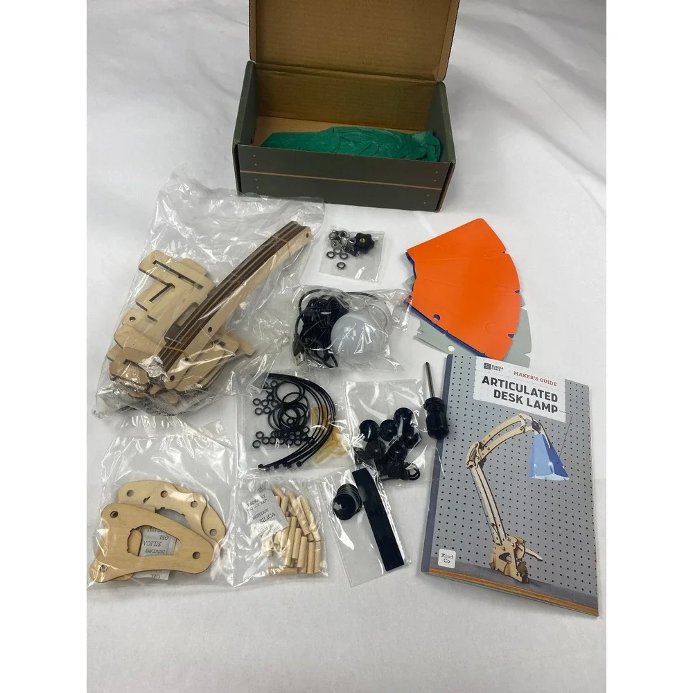 Kiwi Co Eureka Crate Build Your Own - Lot of 2 Pinball and Lamp STEM